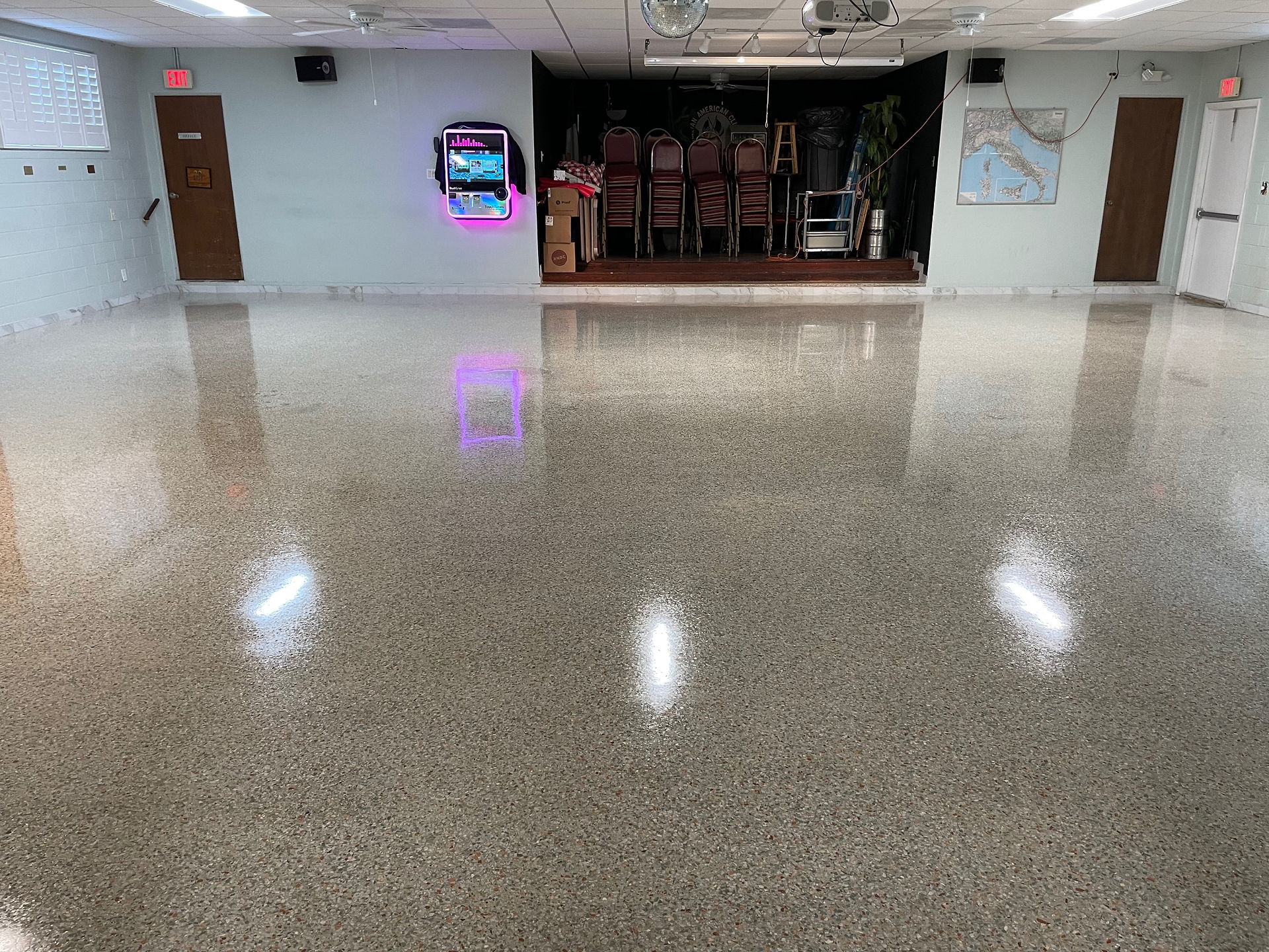 terrazzo restoration in brevard county, florida.