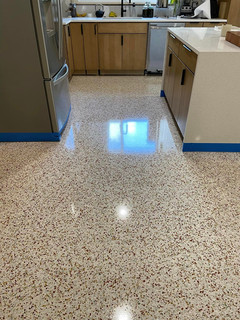 terrazzo floor restored in florida
