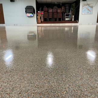 terrazzo restoration in brevard county, florida.