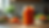 Eye-level view of a glass jar filled with homemade kimchee on a kitchen counter