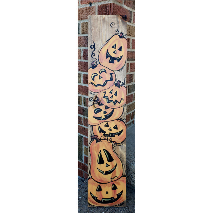 Stacked Jack-O-Lanterns - Live or In-Studio