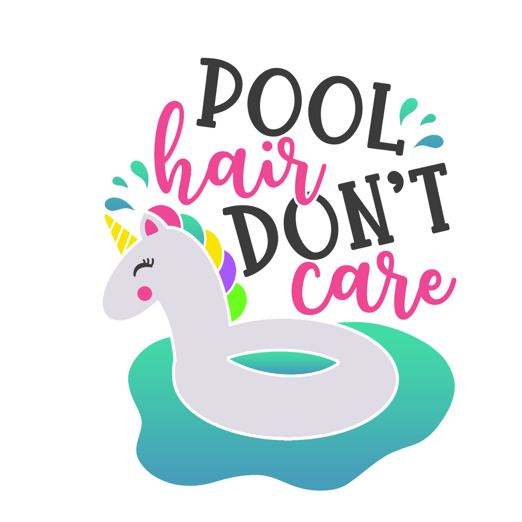 pool hair dont care
