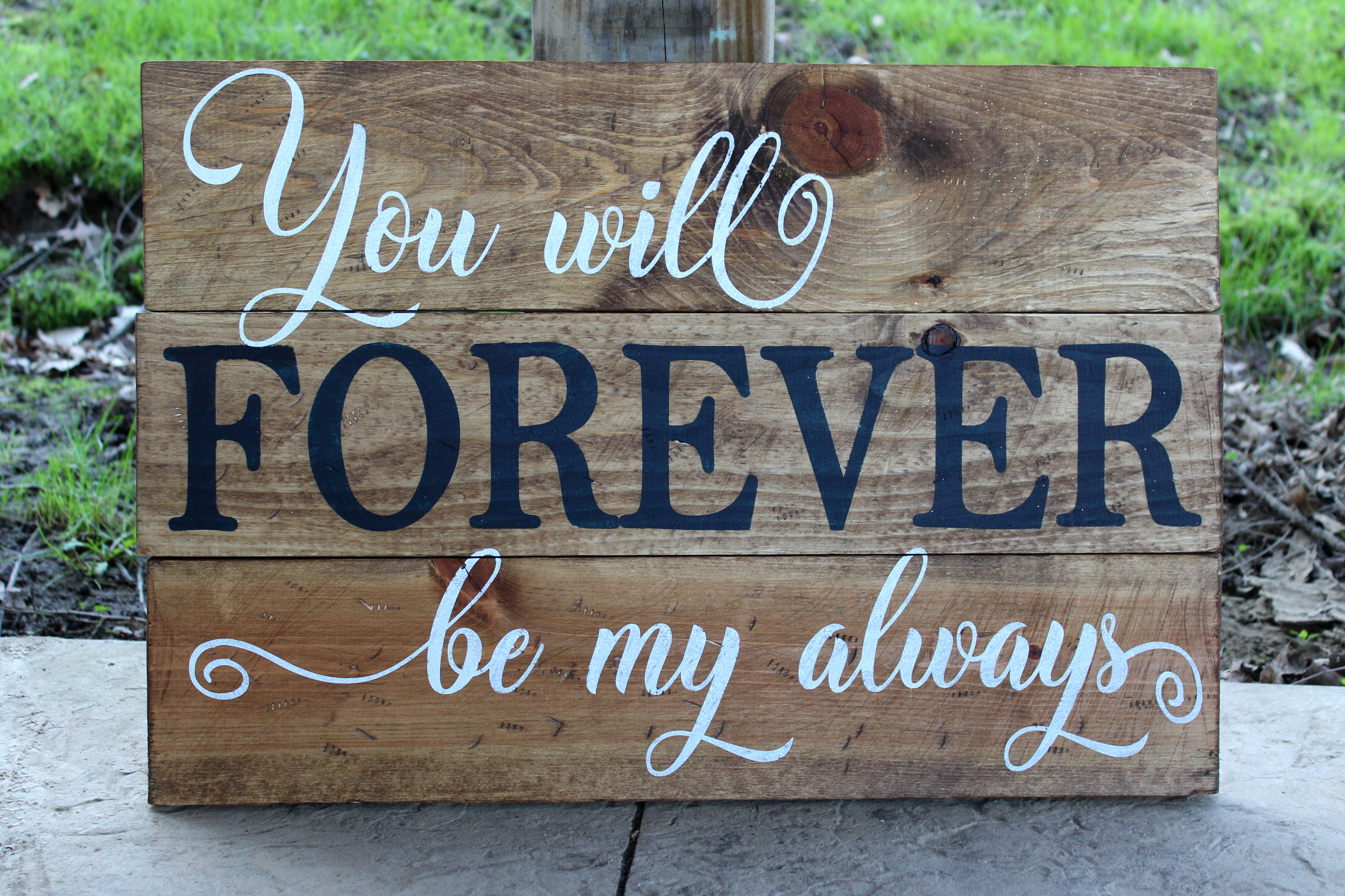 You will Forever