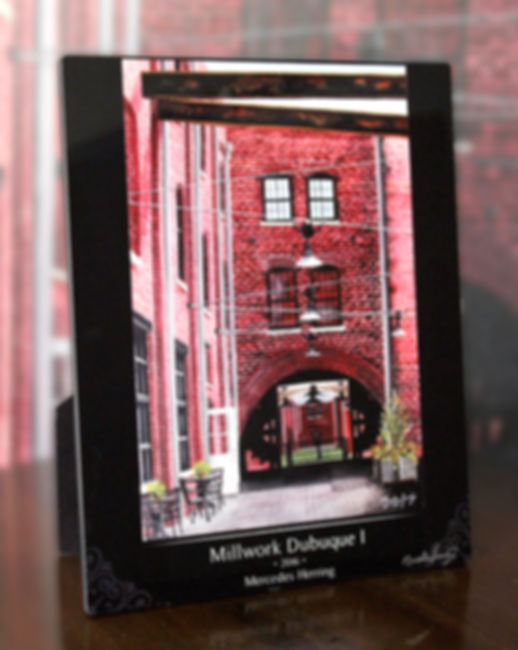 Millwork I - 8x10 Desktop Plaque
