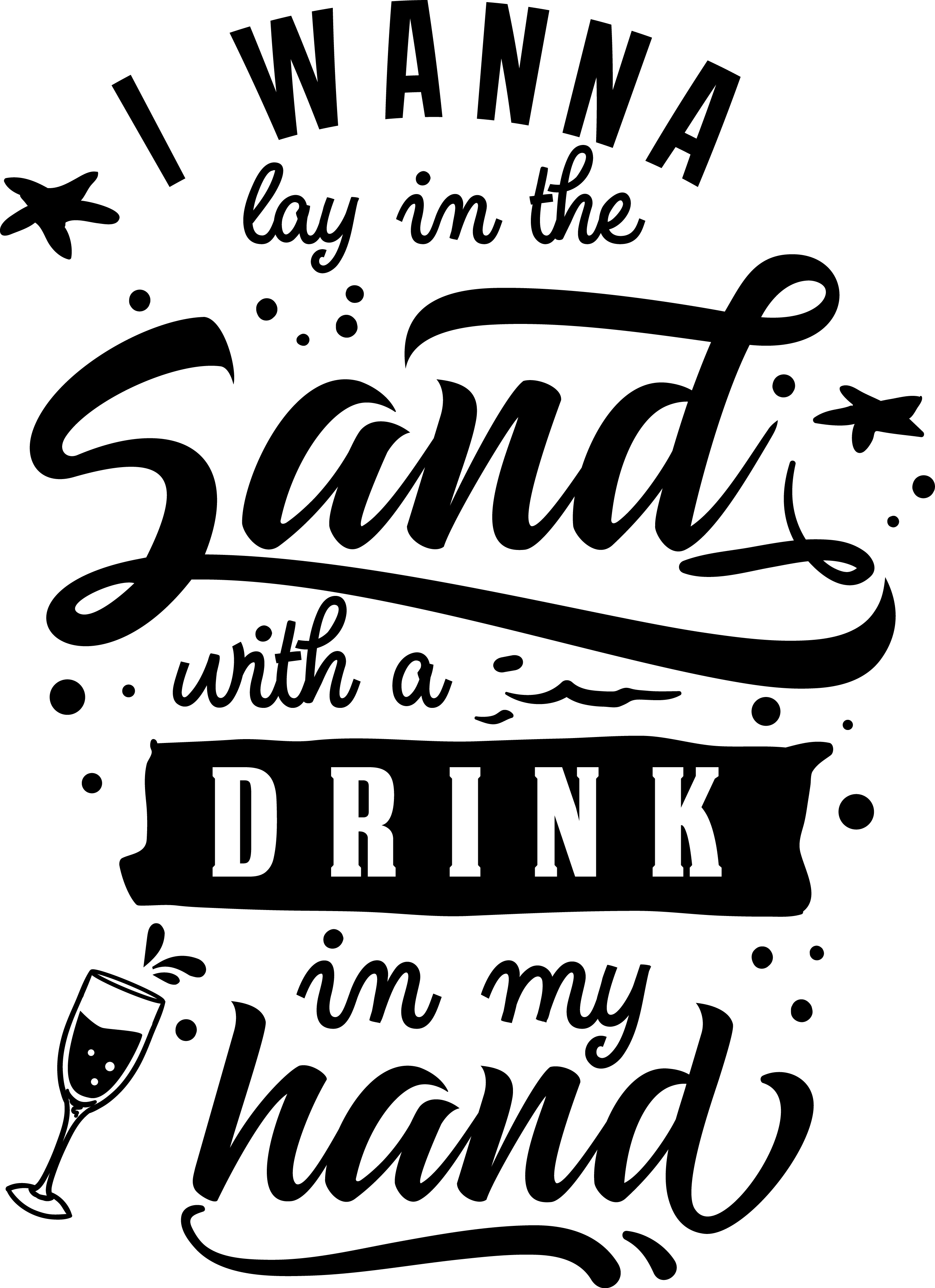 Sand and drink