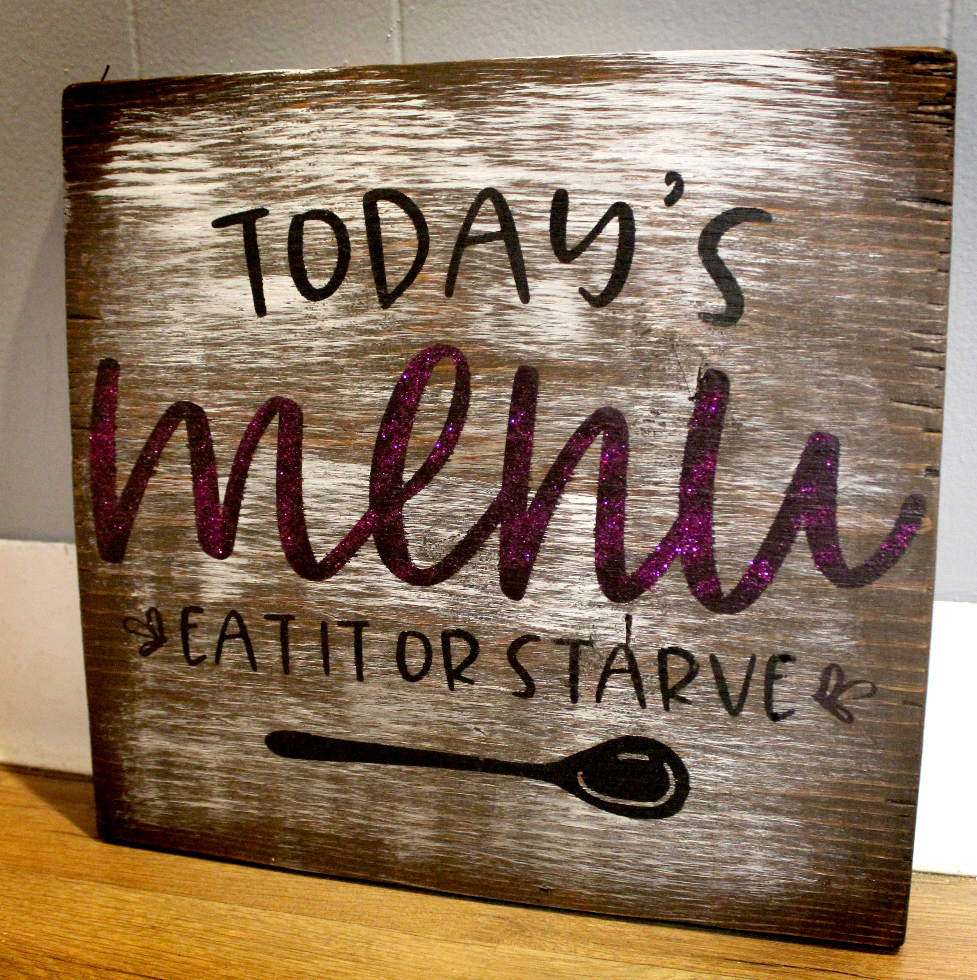 TodaysMenuEatItOrStarve