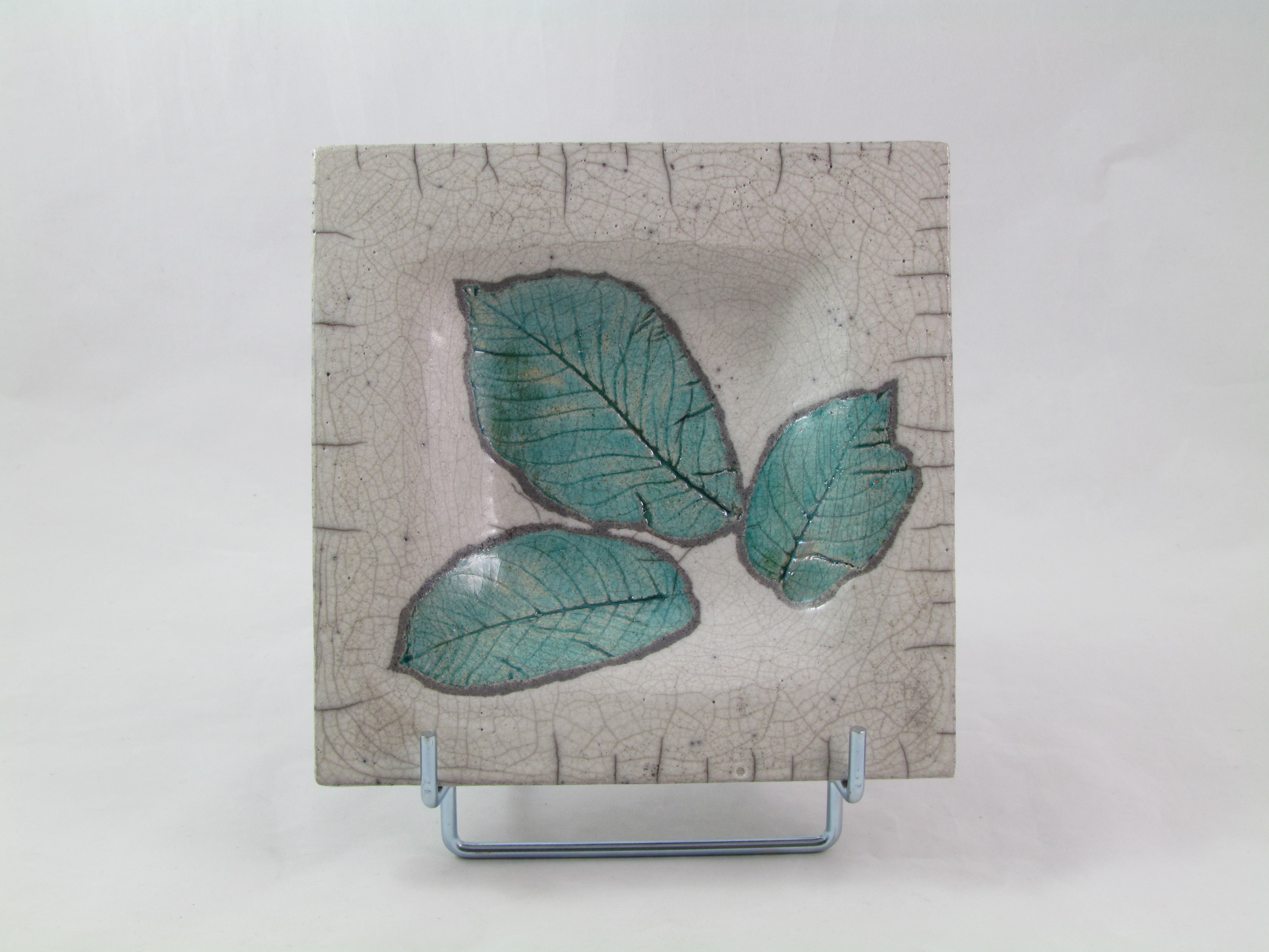 Plat Carré Creux Feuilles