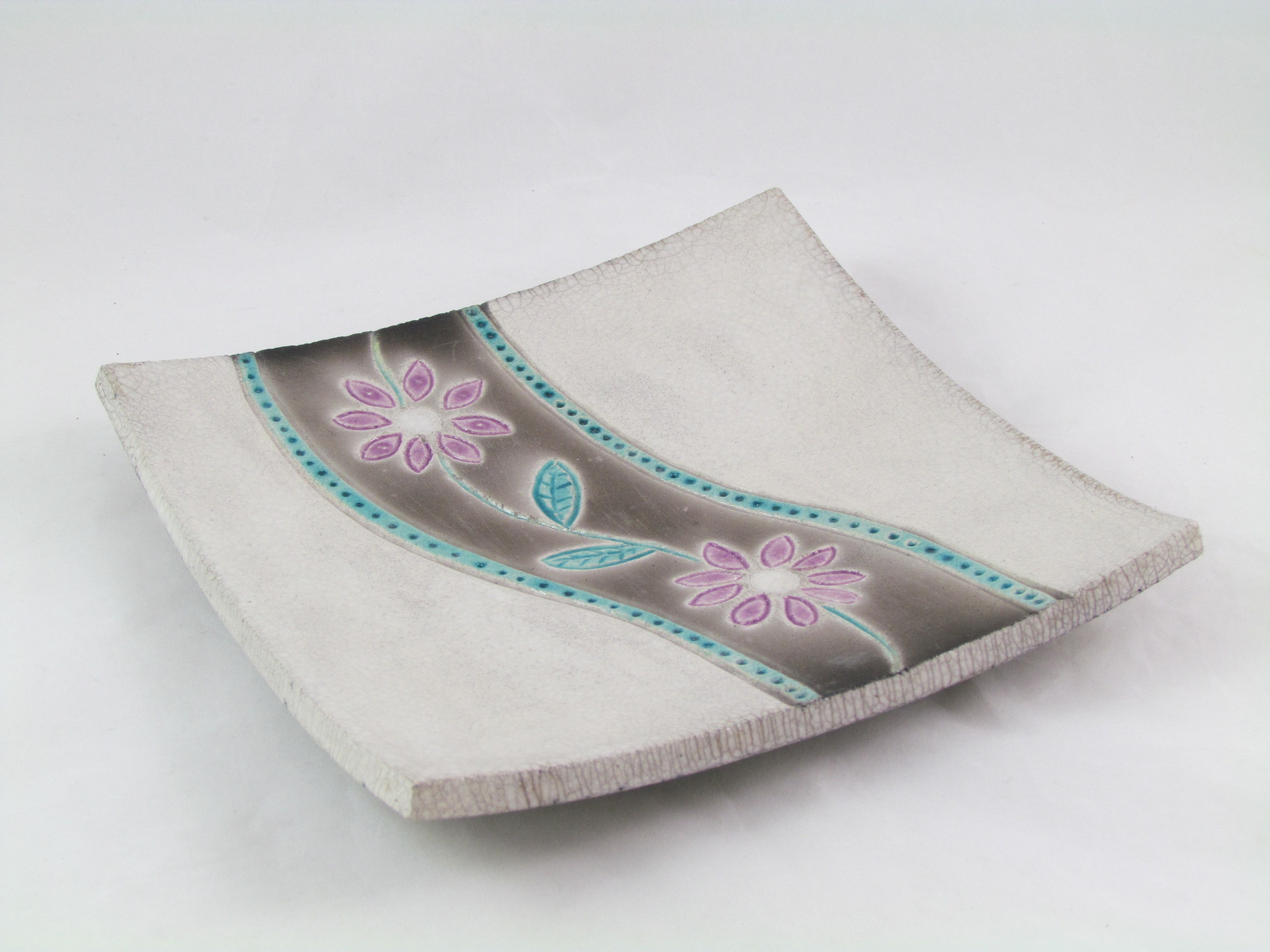 Plat Carré Fleurs