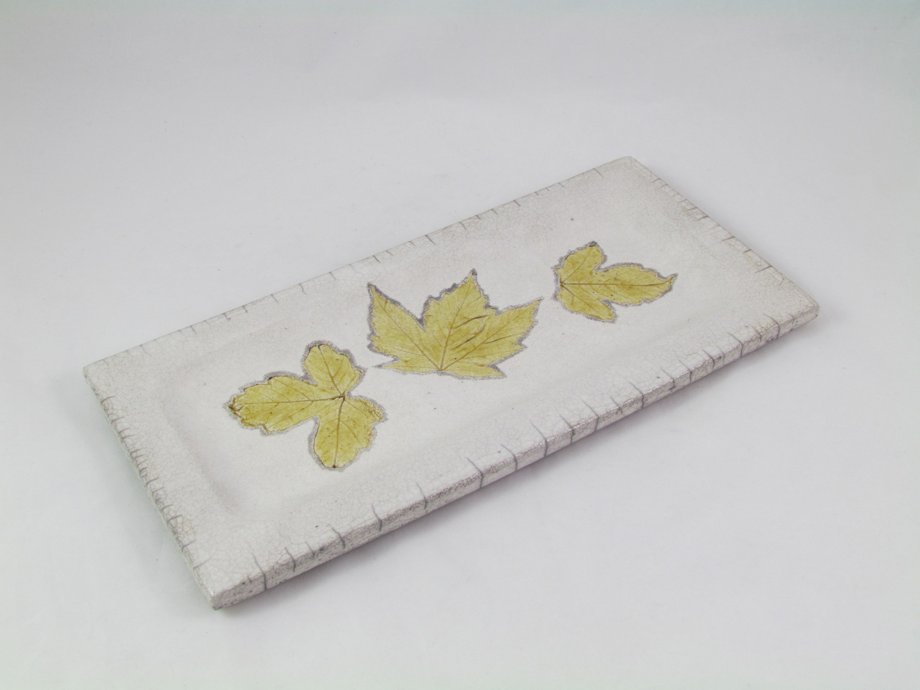 Plat rectangulaire Feuilles