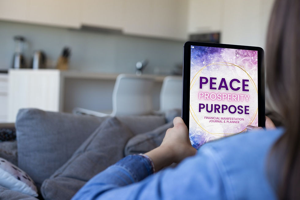 Thumbnail: Peace, Prosperity & Purpose | Digital Planner