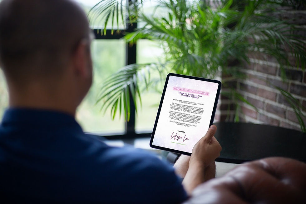 Thumbnail: Peace, Prosperity & Purpose | Digital Planner