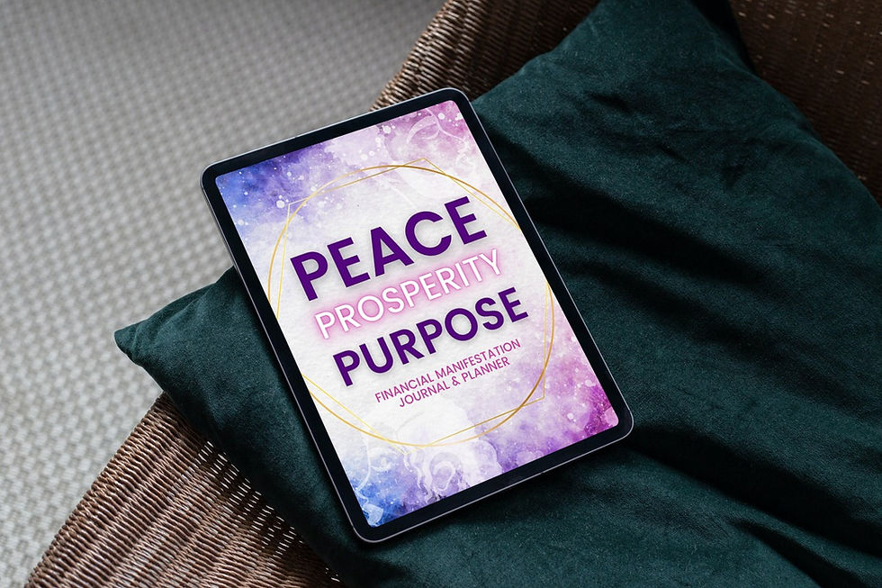 Thumbnail: Peace, Prosperity & Purpose | Digital Planner