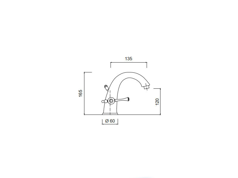 Hình thu nhỏ: Vòi chậu thấp CF-66351