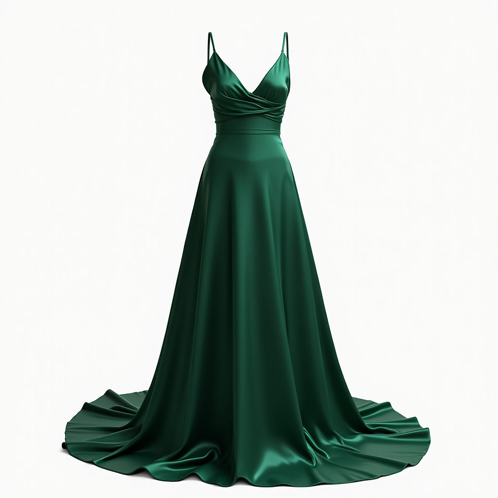 Opulent Silk Gown