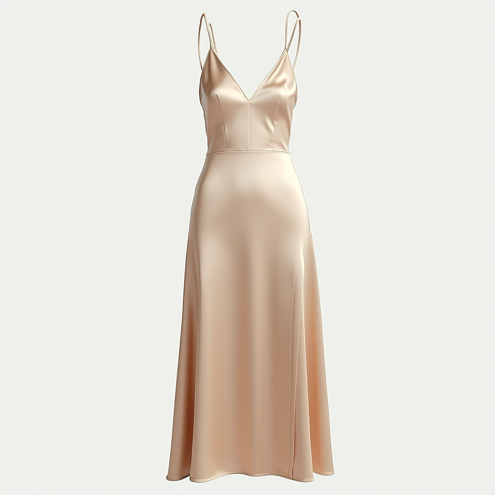 Luxe Satin Midi