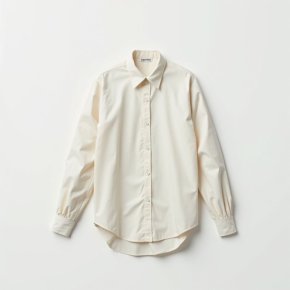 Sculpted Poplin Shirt
