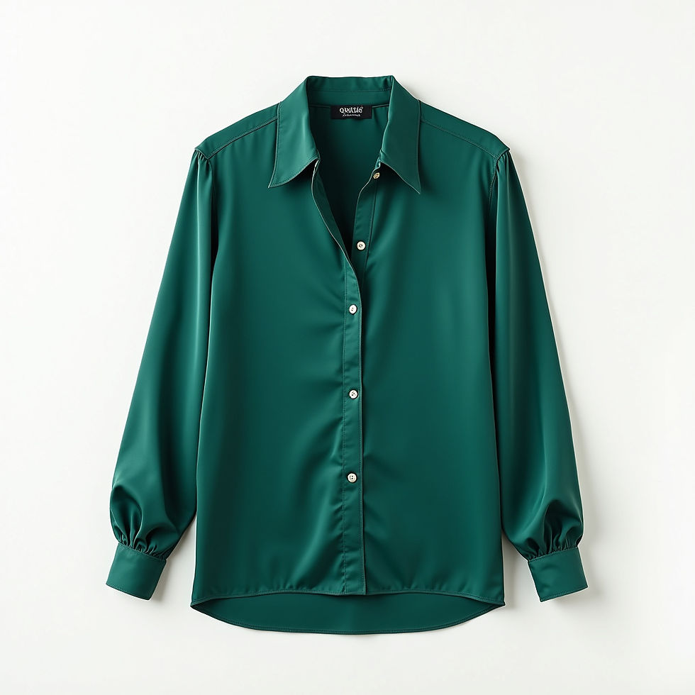 Silk Charmeuse Blouse