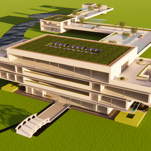Vaardigheden Creatieve Vormgeving: Library and Pavilion Design Scientific Research Institute