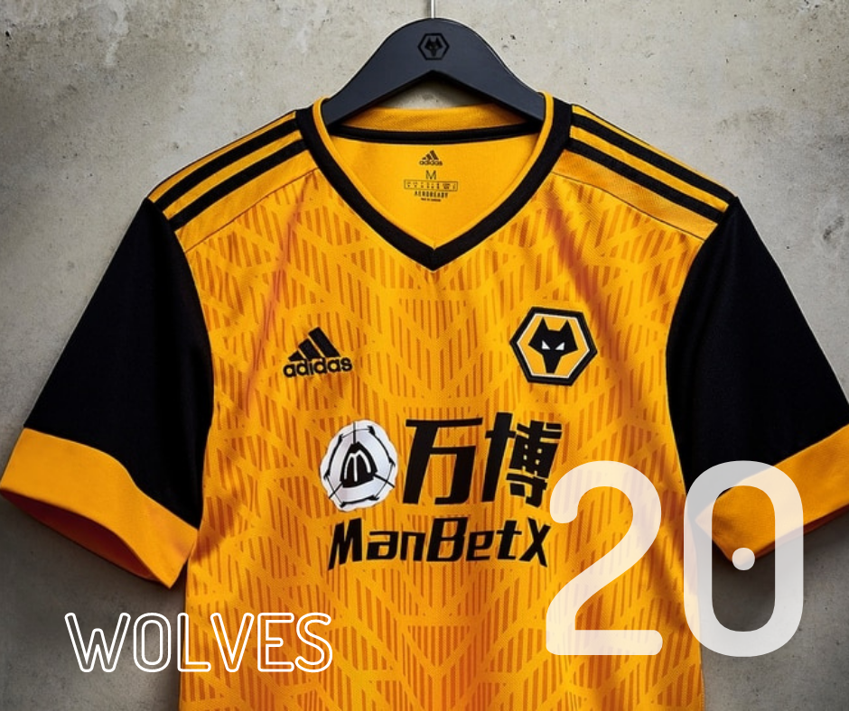 Wolves home kit 2020/21