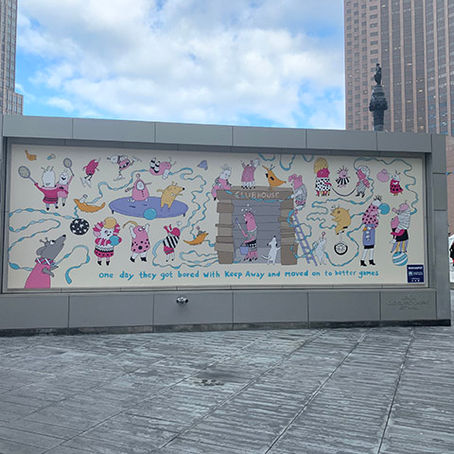 "Play Better" now on display in The Square