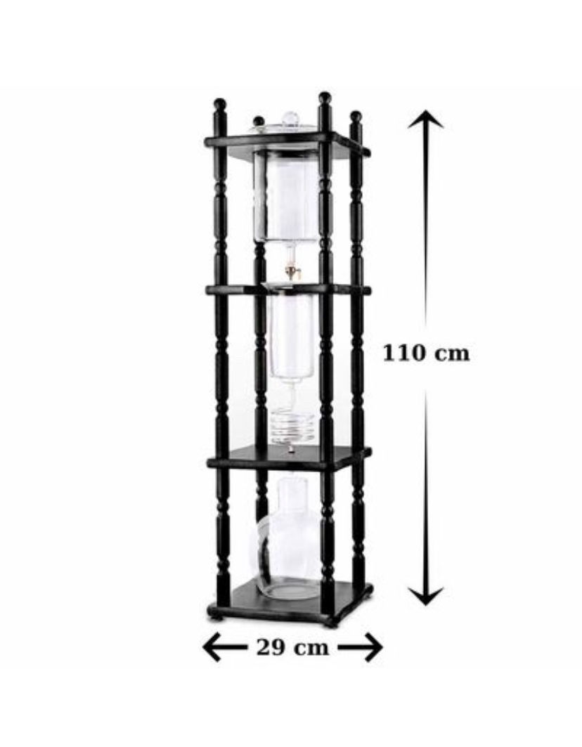 Epinox Soğuk Kahve Demleme Seti 3 Litre Siyah Cold Dripper (SKS-30)