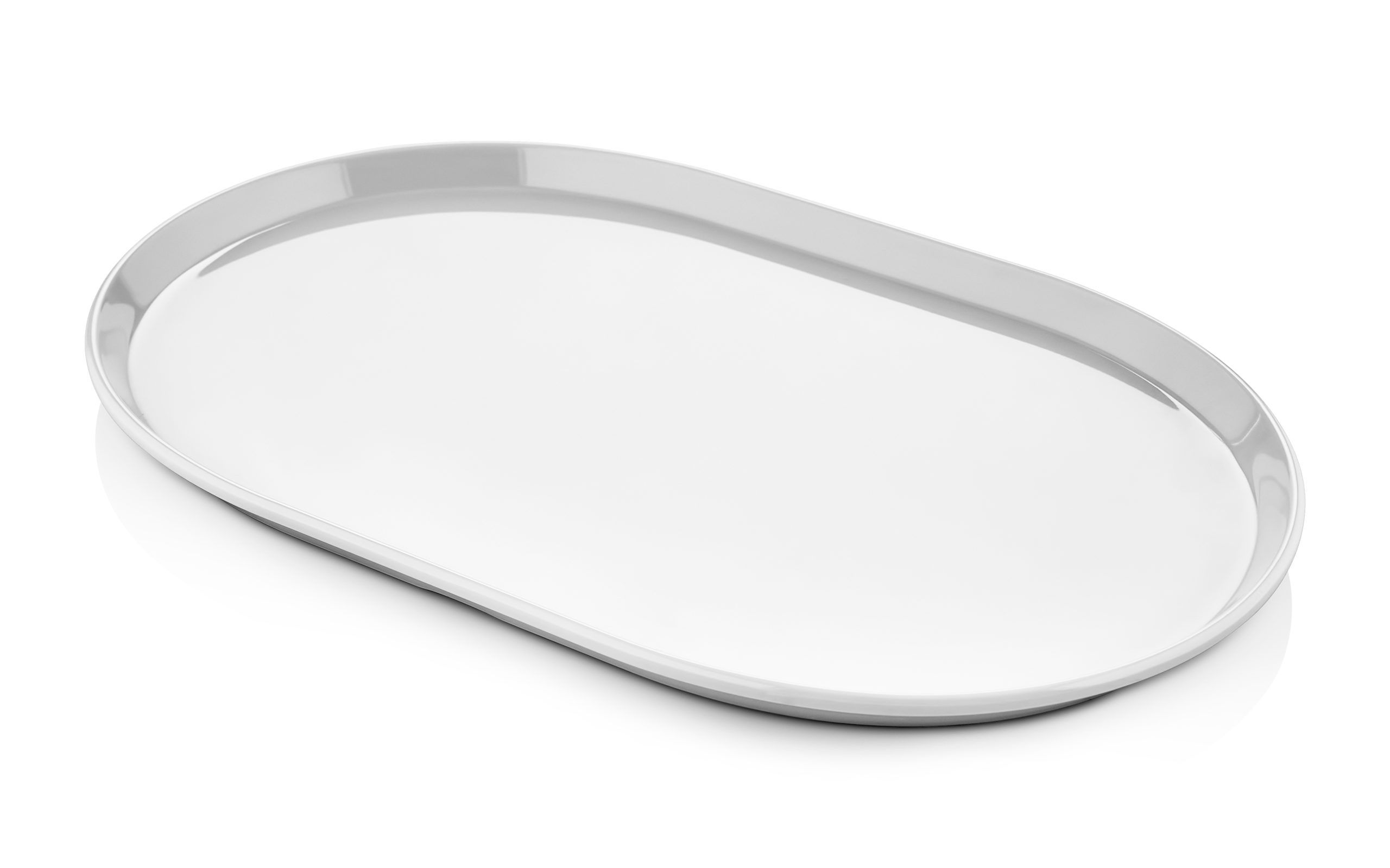 Atlas Melamin Termogold İnci Model Oval Kayık Tabak 21 cm x 34 cm (Kod: 605)