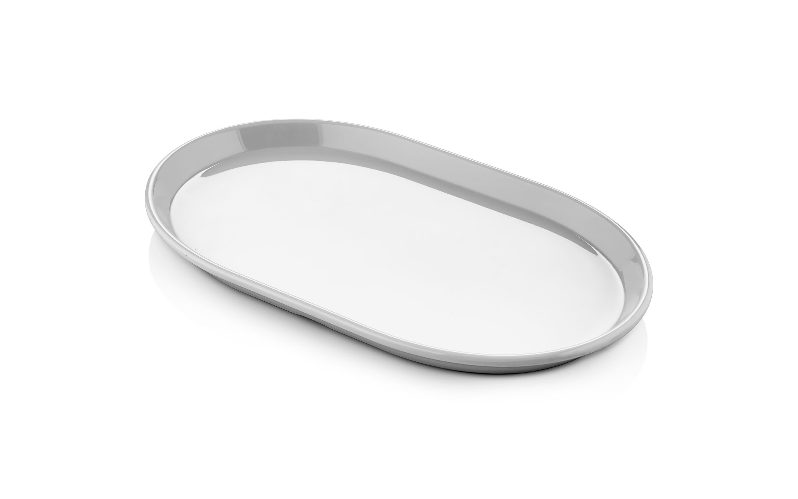 Atlas Melamin Termogold İnci Model Oval Kayık Tabak 14 cm x 24 cm (Kod: 603)