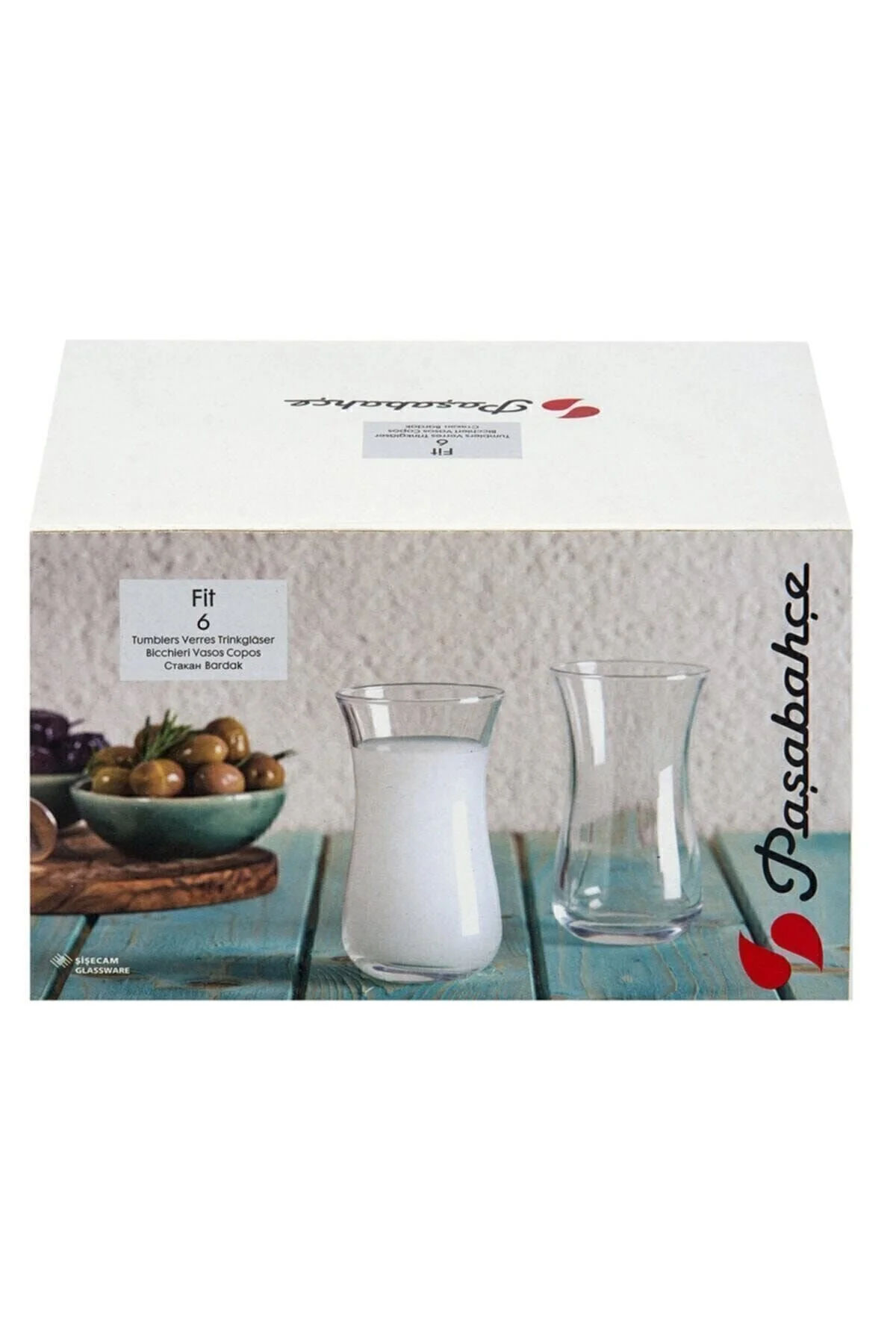 Paşabahçe 42641 Fit Rakı Bardağı 6 lı