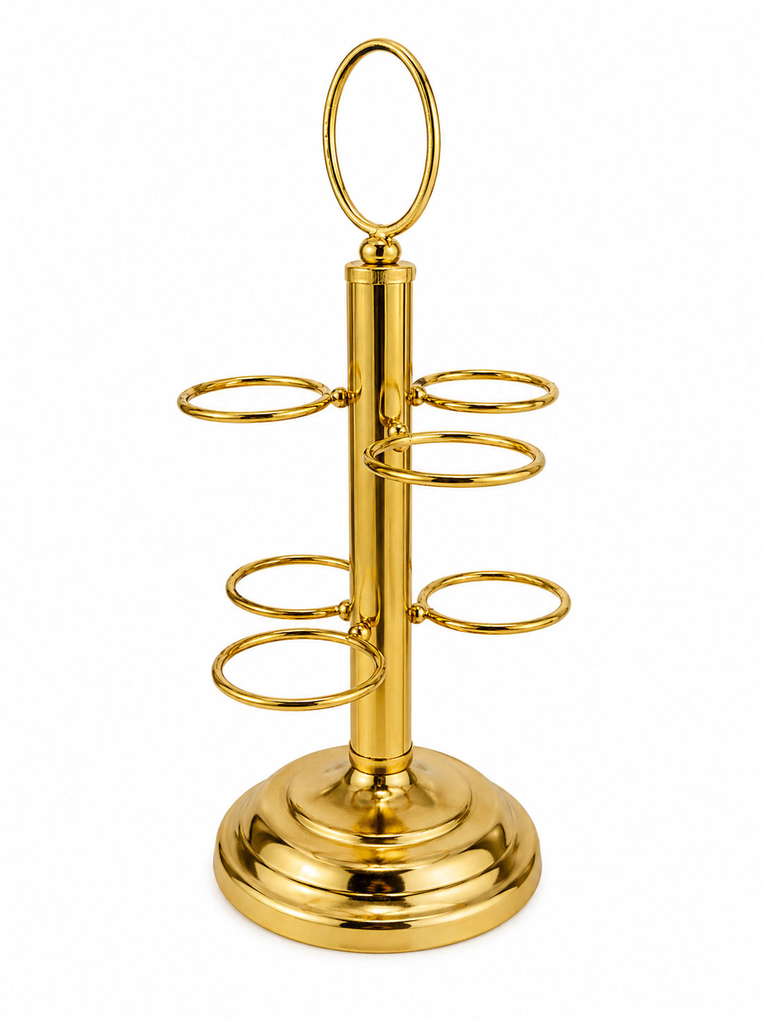 Metal Mırra Fincan Standı - 1 Adet 6 Kişilik (Gold)