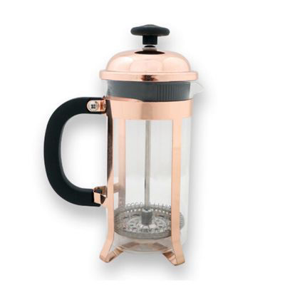 Epinox French Press 350 ml Bakır Renkli Kahve ve Bitki Çayı Demliği (DÜZ-350B)
