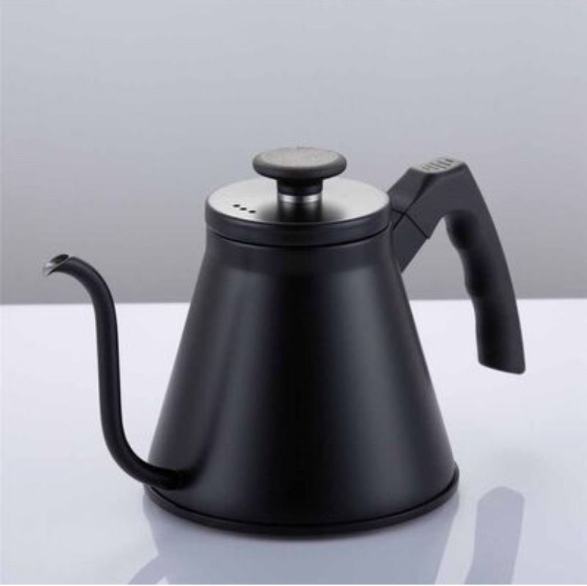 Thumbnail: Barista Kettle Slim Siyah 800 ml Paslanmaz Çelik İnce Ağızlı Kahve Demleme