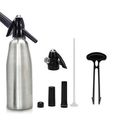 Küçük resim: Epinox Soda Sifonu 1000 ml Paslanmaz Çelik Soda Yapma Sifonu (SDA-10)
