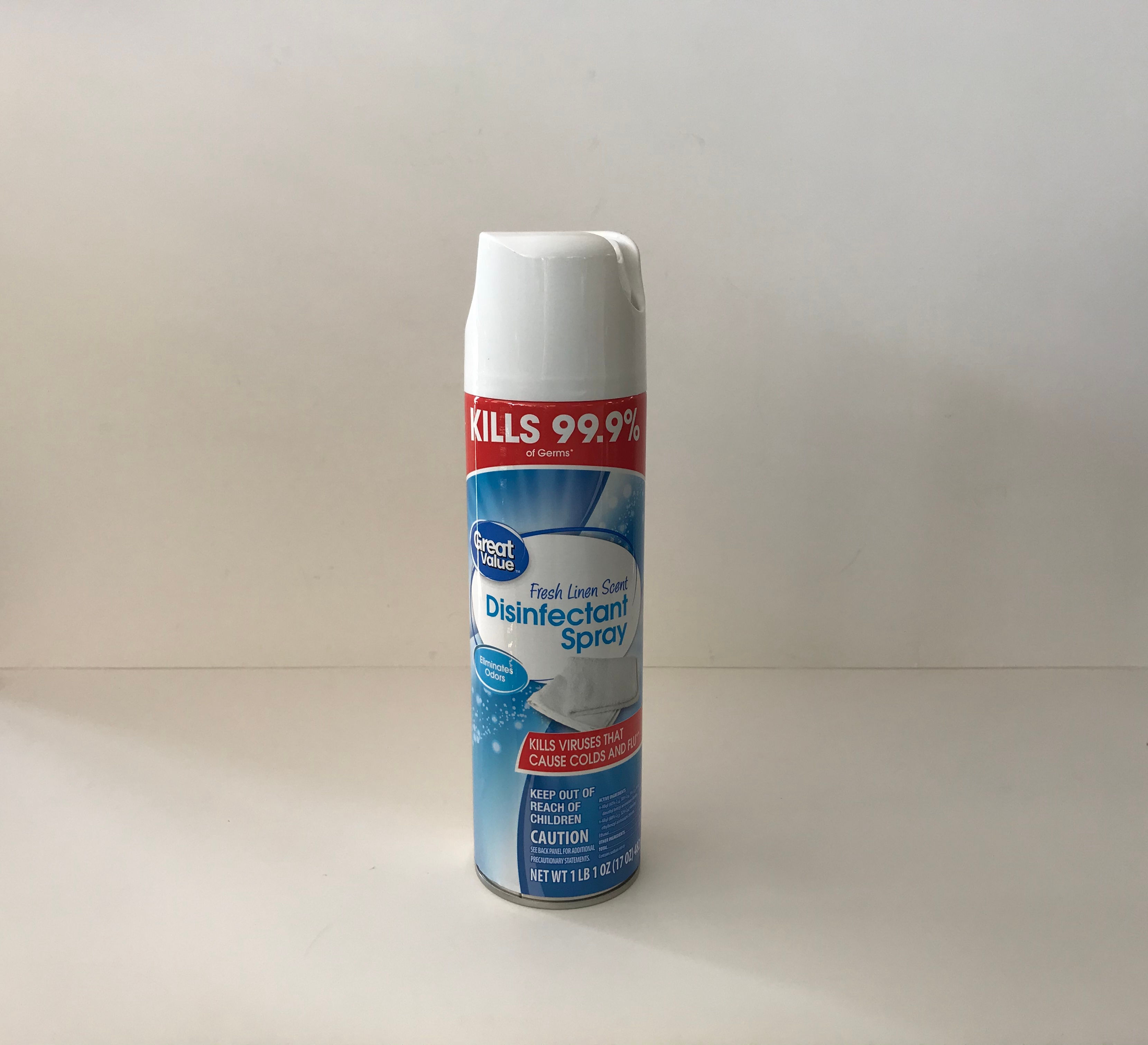 Great Value Disinfectant Spray (Fresh Scent) 17 oz