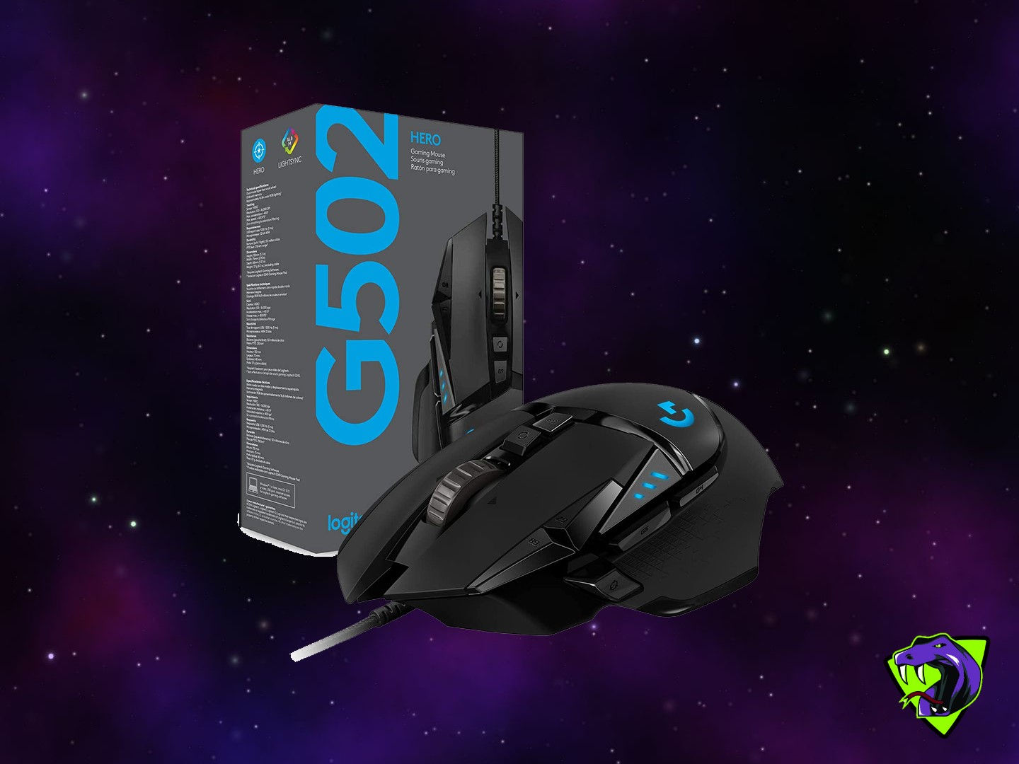 Mouse Gamer Logitech G502 Hero RGB