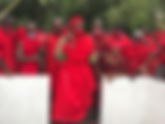 King Of The Ga State, King Tackie Teiko Tsuru II Visits Royal Mausoleums In Ga Mashie (Pics)