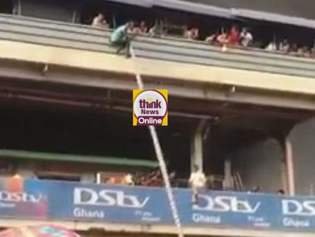 BREAKING NEWS: Fire guts parts of Kejetia Market (VIDEO)