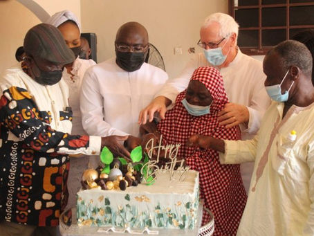 Vice Prez Bawumia Celebrates 58th Birthday With Cured Lepers