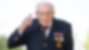 Captain Sir Tom Moore In Hospital With Covid-19 (Pics + Tweet)