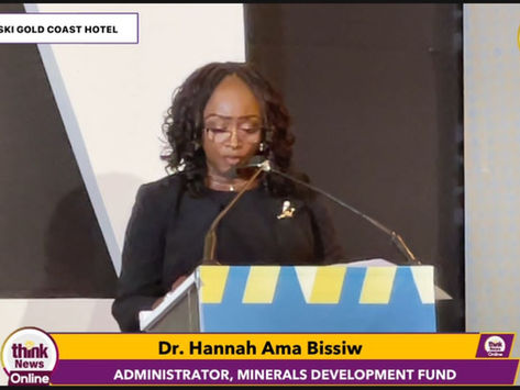 "Leverage mining revenues for development" — Dr. Hannah Bissiw