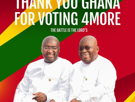 ENTERTAINMENT: Celebrities Congratulate President-Elect Akufo-Addo On Social Media (Screenshots)