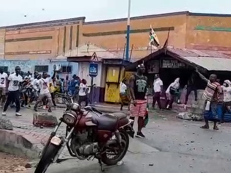 ODODODIODIO CONSTITUENCY: NPP, NDC Supporters Clash At Jamestown (Pictures+Videos)