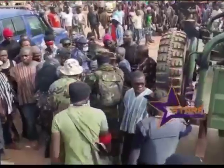 2020 ELECTIONS: NDC Supporters Clash With Natives Of Hohoe Over Election Results (VIDEO)