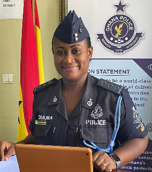JUST IN: Effia Tenge resigns from Ghana Police Service