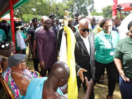 Mempeasem chief apologises to Akufo-Addo over anthem snub