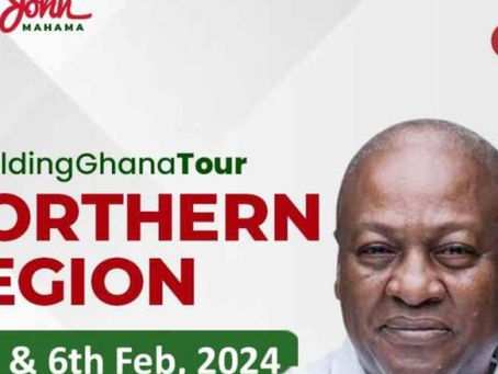 Mahama storms Northern Region with ‘Building Ghana tour’
