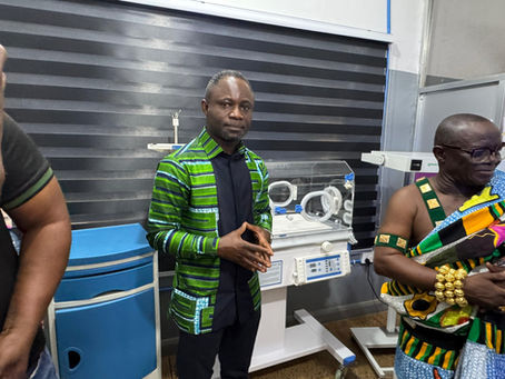 Health Minister donates 10 motorcycles, 5 incubators to Juaboso District Hospital
