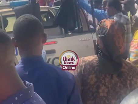 Nigerian Man Arrested By Police For Allegedly Beheading Girlfriend At Spintex (VIDEOS)