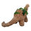 Miniatura: Back view Dinosaur Brontosaurus topiary planted.