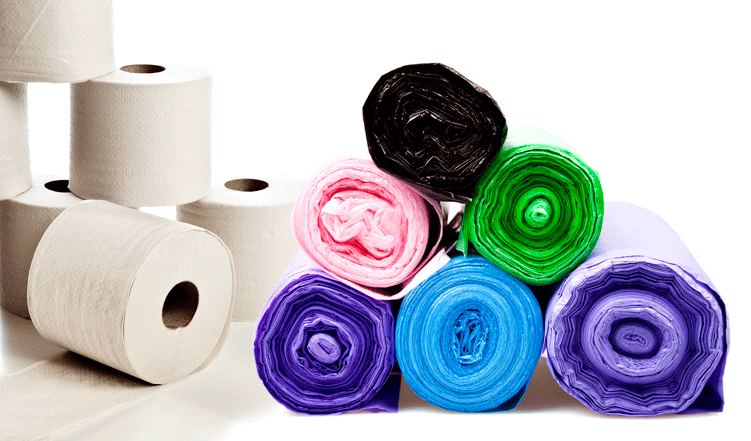 PAPEL, PLÁSTICOS E EQUIPAMENTOS