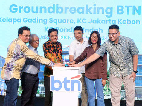 Groundbreaking Kantor Cabang Baru Bank BTN (BBTN): Futuristik dan Berkelanjutan Karya Alien Design Consultant